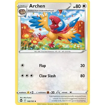 Karetní hra Archen 146/195 - Silver Tempest Typ karty: Non-Holo