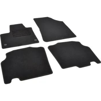 autokoberec Autokoberce textilní přesné černé / černé obšití - Mercedes-Benz Citan (Typ W420) (2021-2023) 5-sedadel