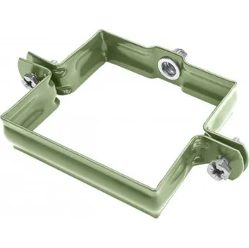 okap Hák hliníkový hranatý do krokve trávově zelený 250 mm