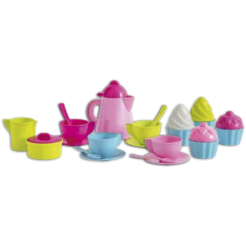 plyšák Androni Kávový set s dortíky a úložným boxem - 24 dílů