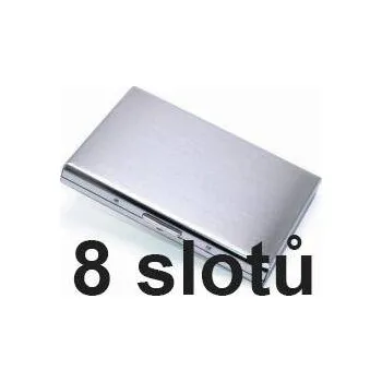 Peněženka Multifunkční minimalistická peněženka - 8 karet stříbrných