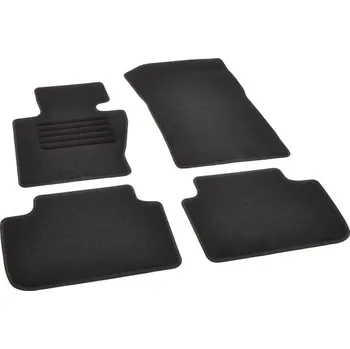 autokoberec Autokoberce textilní přesné černé / černé obšití - BMW X3 (Typ E83) (2003-2010) 5-sedadel