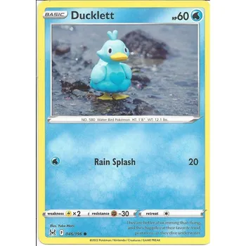 Karetní hra Pokémon karta Ducklett 046/196 - Lost Origin