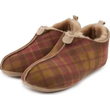Dámské pantofle Vlnka Dámské filcové bačkory s ovčí vlnou Andy káro velikost obuv dospělí 40