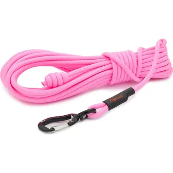 Vodítko pro psa Tamer Lanové vodítko STOPOVAČKA TWIST | Mini | růžová - 604 Délka: 7m