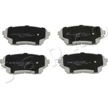 Brzdová destička Sada brzdových destiček, kotoučová brzda JAPKO 50807