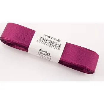 Stuha Stuha taftová tmavý cyklámen č. 647 0,9 cm