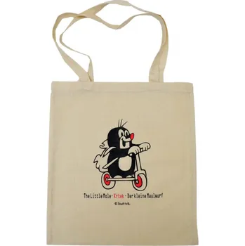 Hračka pro nejmenší Plátěná taška - Krtek na koloběžce