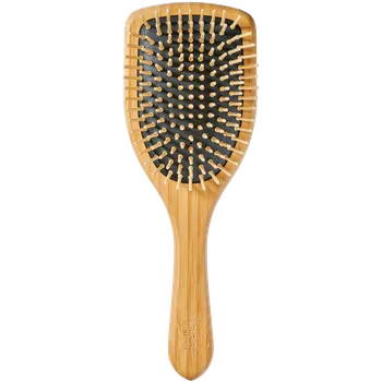 kartáč na vlasy Hebe Professional Bamboo Hair Brush bambusový kartáč na dlouhé vlasy, 1 ks.