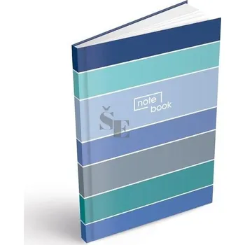 Zápisník Záznamní kniha A5 100listů Pruhy tečka ZL5106 7501427