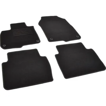 autokoberec Autokoberce textilní přesné černé / černé obšití - Honda CR-V V (Typ RW/RT) (2017-2023) 5-sedadel