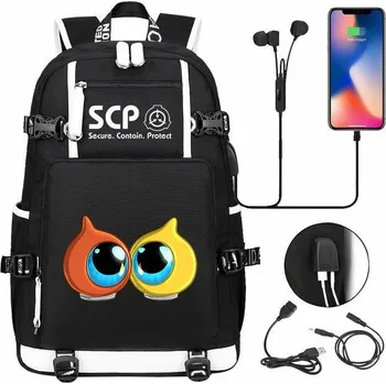 turistický batoh Unisex vodotěsný batoh s USB nabíječkou - 009