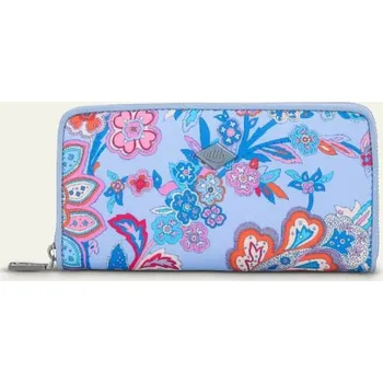 Peněženka Dámská peněženka Dusk blue velká, kolekce Flower festival