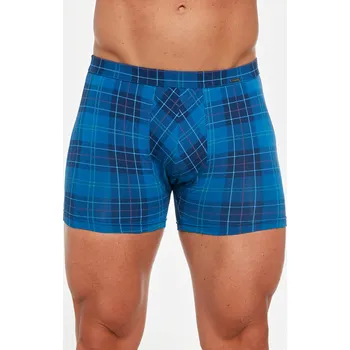 Boxerky Cornette boxerky prime 904/103 - modrá, M (Bavlněné pánské boxerky Cornette Prime 904)