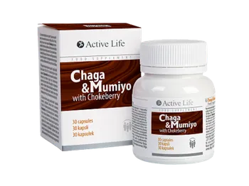Přírodní produkt tianDe Active Life Čaga s mumiem 30 cps.