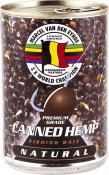 Návnadová surovina MVDE Canned Hemp Natural konopí 395 g