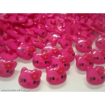 Knoflík Knoflík * knoflíky HELLO KITTY cyklán