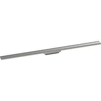 Hansgrohe RainDrain Original - Lineární sprchový žlab 120 cm, s roštem, kartáčovaná nerezová ocel 56201800