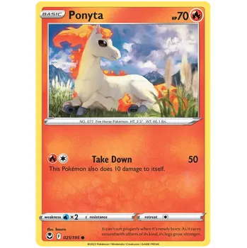Karetní hra Pokémon TCG Ponyta 021/195