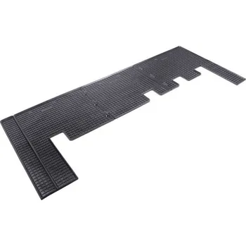 autokoberec Autokoberce gumové přesné s nízkým okrajem - Ford Transit Custom I (2012-2023) druhá řada sedadel