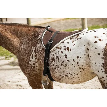 Jezdecké sedlo Jezdecký pad Norton hnědo-béžový