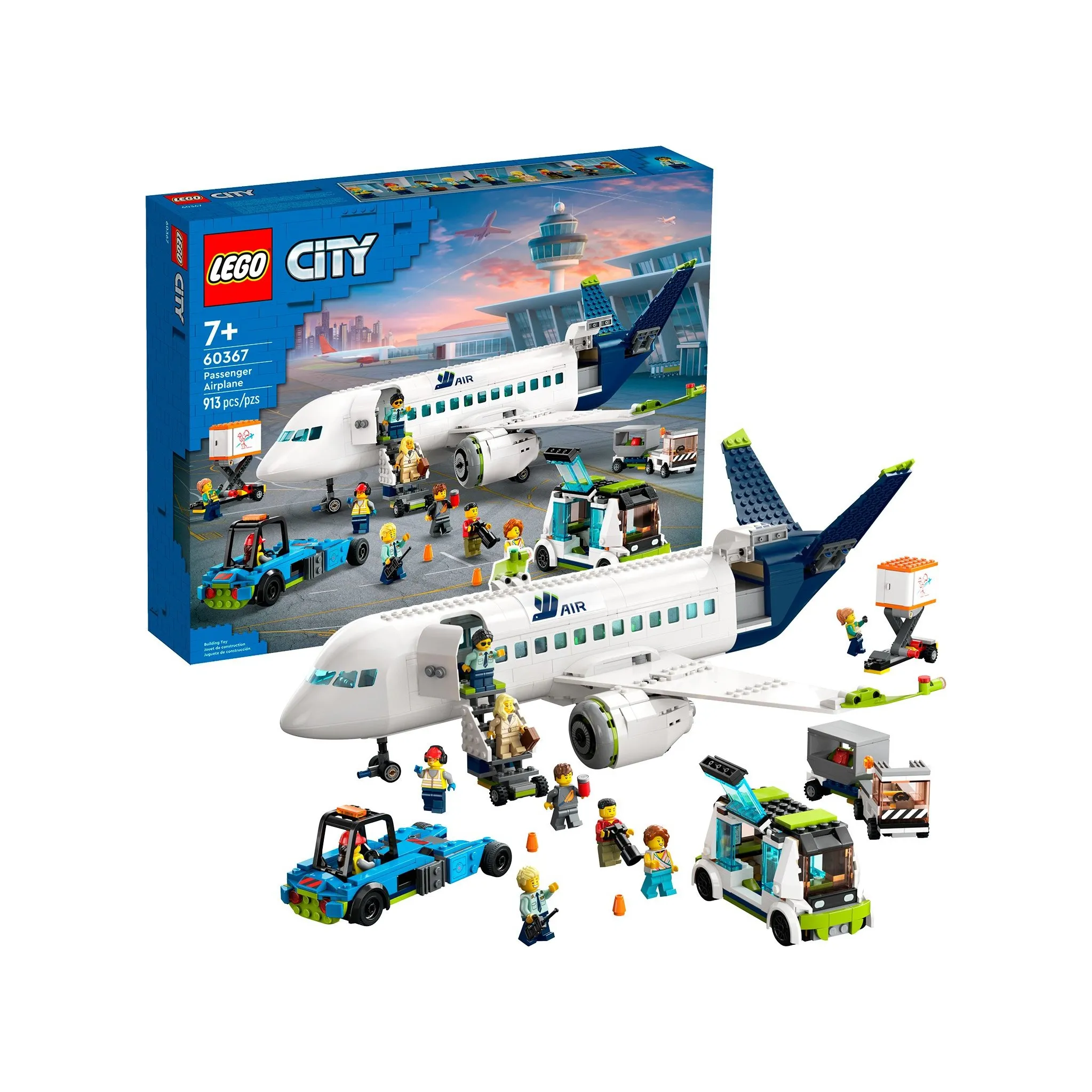 foto Stavebnice LEGO LEGO City 60367 Osobní letadlo