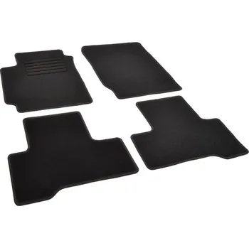 autokoberec Autokoberce textilní přesné černé / černé obšití - Suzuki Grand Vitara II (Typ JT) (2005-2015) 3-dvéřový 5-sedadel