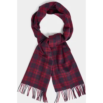 Šála ŠÁLA GANT CHECK WOVEN SCARF PLUMPED RED
