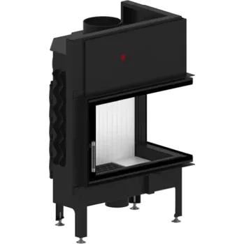 Krbová vložka Krbová vložka HITZE ALBERO AL14R.H-D - rohová pravá