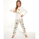 Pyžamo dívčí Cornette 977/152 Pes světlé Barva: světlá, Velikost: 98-104