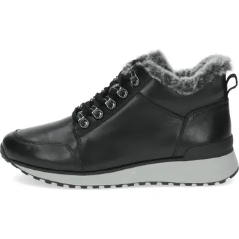 Dámské tenisky Caprice dámské kožené zateplené tenisky 9-26211-41 black nappa Velikost: 37