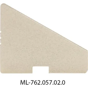 Stavební profil Koncovka LED profilu RQ bez otvoru stříbrná McLED ML-762.057.02.0