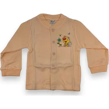 Kojenecký overall KY Kojenecký oranžový kabátek VINCENT Barva: Oranžová, Velikost: 80