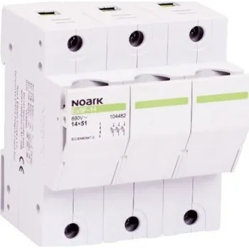 Autopojistky Odpojovač válcových pojistek NOARK Ex9F-14 3P 50A 3P 50A 104482