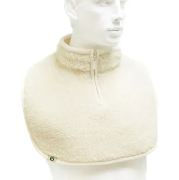 Ovčí Věci Nákrčník na zip z ovčí vlny merino přírodní