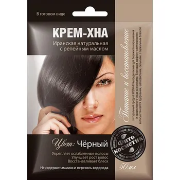 Barva na vlasy Fitokosmetik Krémová henna s lopuchovým olejem 50 ml