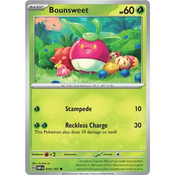 Sběratelská karetní hra Pokémon TCG Bounsweet 016/197