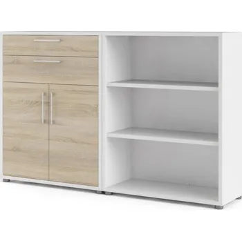 Psací stůl Falco Knihovna Office 80400/105 bílá/dub sonoma