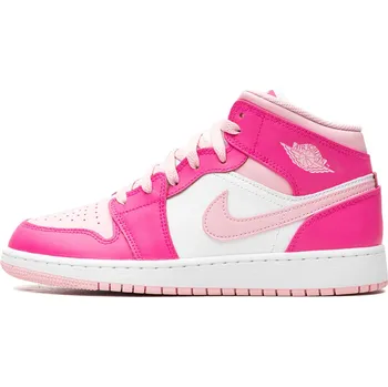 Dámská móda Air Jordan Jordan 1 Mid "Fierce Pink" (GS) Velikost: 38