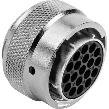 Elektrická zásuvka Amphenol RT0616-19SNH kulatý faston, 1 ks