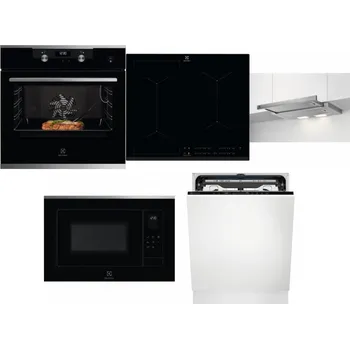 Set domácích spotřebičů ELECTROLUX KODEC75X2 + ELECTROLUX EIV634 + ELECTROLUX LFP326S + ELECTROLUX LMS4253TMX + ELECTROLUX EEM69410L