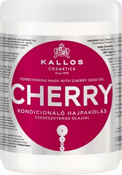 Vlasová regenerace Kallos Cherry hydratační maska na vlasy