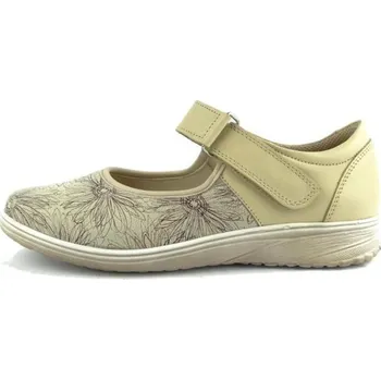 Dámské baleríny Aurelia polobotky 696 béžová, velikost 38