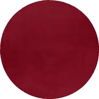 Koberec Kusový koberec kruh Pouffy 5100 red - Kruh 160 cm průměr - doprava zdarma