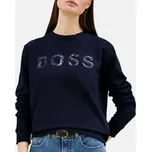 Dámská modrá mikina Hugo Boss - Velikost L, Barva Modrá 55490 50464511