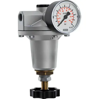 Příslušenství ke kompresoru KNOCKS FLUID Technik Regulátor tlaku DRF 1/4", 540 l/min, 0,1 až 3 bar