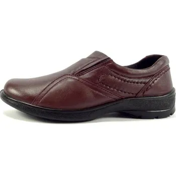 Dámské polobotky Polobotka Aurelia široká bordó 4704, velikost 39