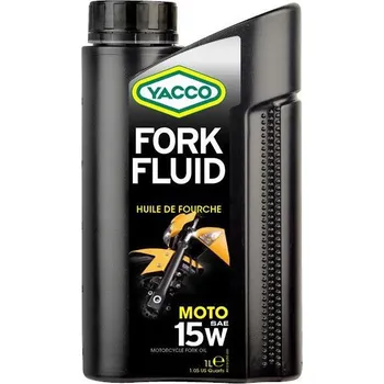 Motorový olej YACCO tlumičový olej FORK FLUID 15W 1l