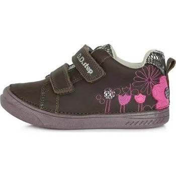 Dívčí bačkory Dětská obuv D.D.step S040 972BL tmavě šedá, velikost 31