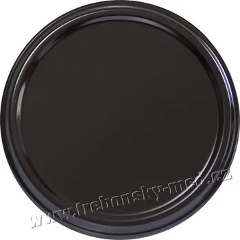 Víčko na zavařovací sklenici Víčko TO 82 černé LESK RTS R47 paster M AKCE - !! Opět skladem v roce 2026!!